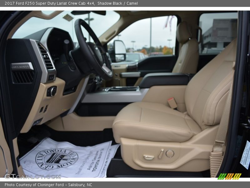 Front Seat of 2017 F250 Super Duty Lariat Crew Cab 4x4