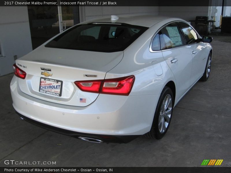 Iridescent Pearl Tricoat / Jet Black 2017 Chevrolet Malibu Premier