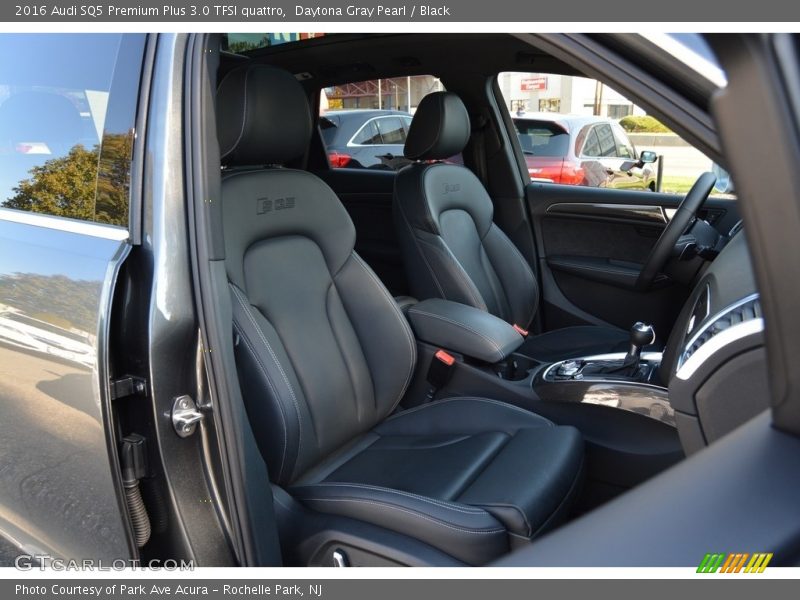 Daytona Gray Pearl / Black 2016 Audi SQ5 Premium Plus 3.0 TFSI quattro