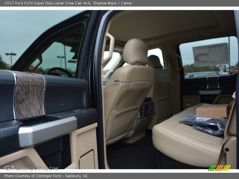 Rear Seat of 2017 F250 Super Duty Lariat Crew Cab 4x4