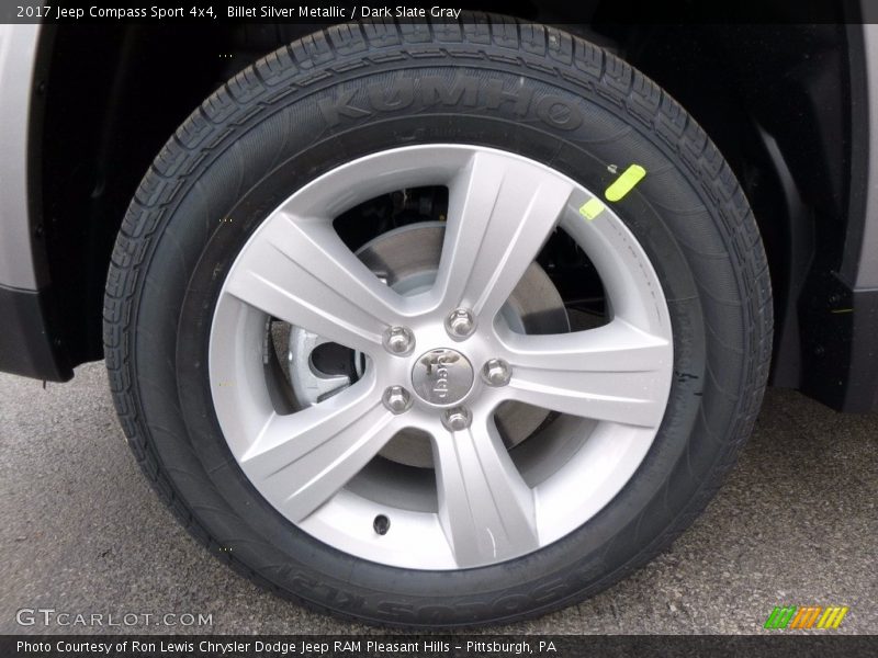  2017 Compass Sport 4x4 Wheel