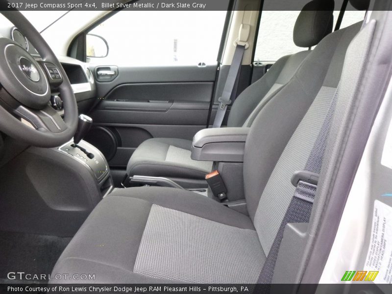 Front Seat of 2017 Compass Sport 4x4