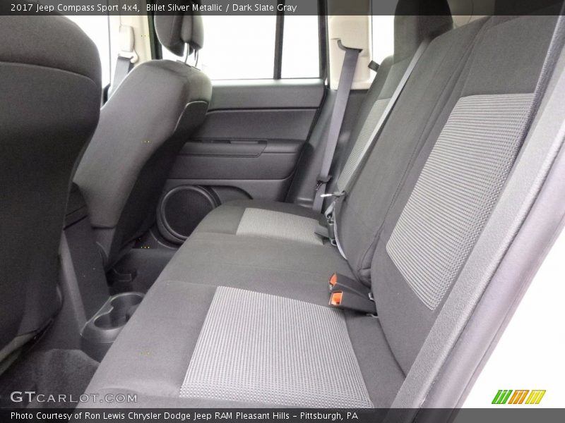 Rear Seat of 2017 Compass Sport 4x4