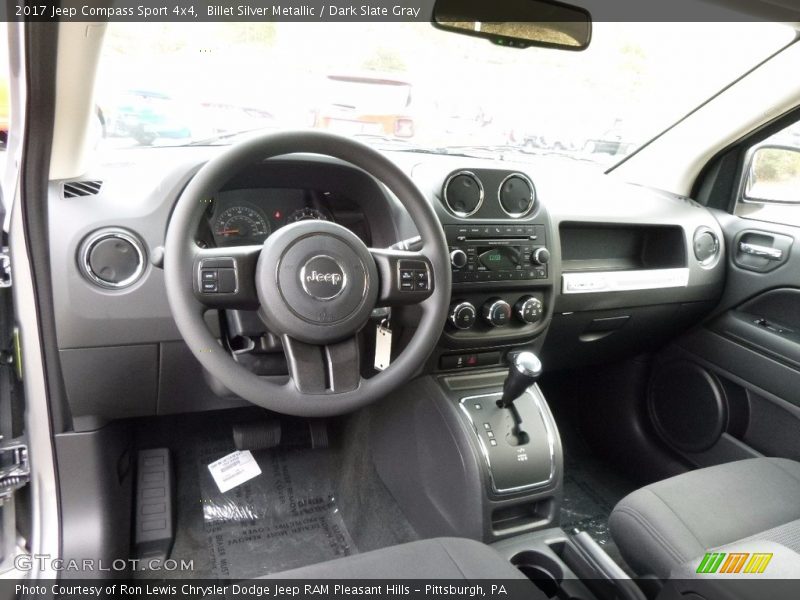  2017 Compass Sport 4x4 Dark Slate Gray Interior