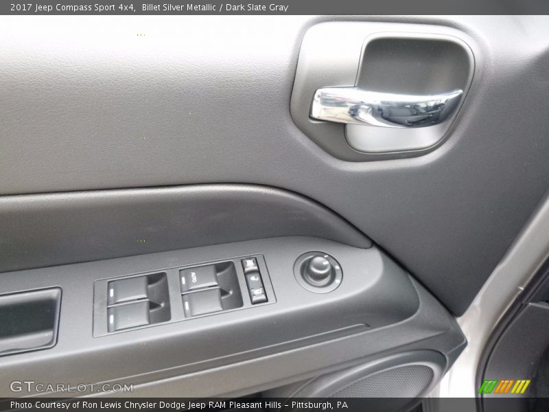 Controls of 2017 Compass Sport 4x4