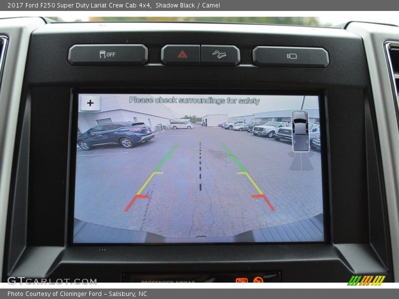 Shadow Black / Camel 2017 Ford F250 Super Duty Lariat Crew Cab 4x4