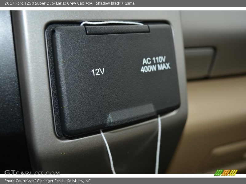 Shadow Black / Camel 2017 Ford F250 Super Duty Lariat Crew Cab 4x4
