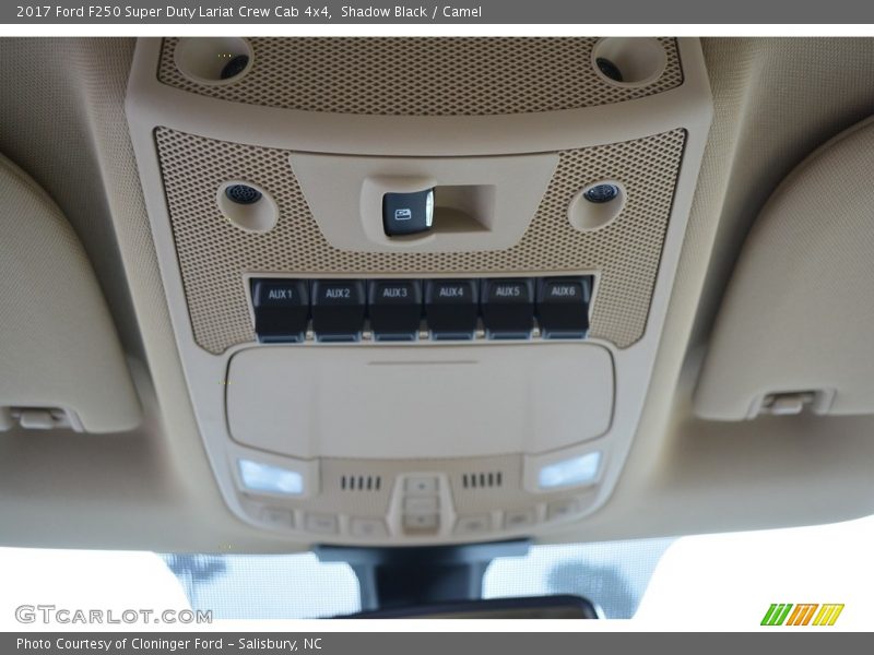 Shadow Black / Camel 2017 Ford F250 Super Duty Lariat Crew Cab 4x4