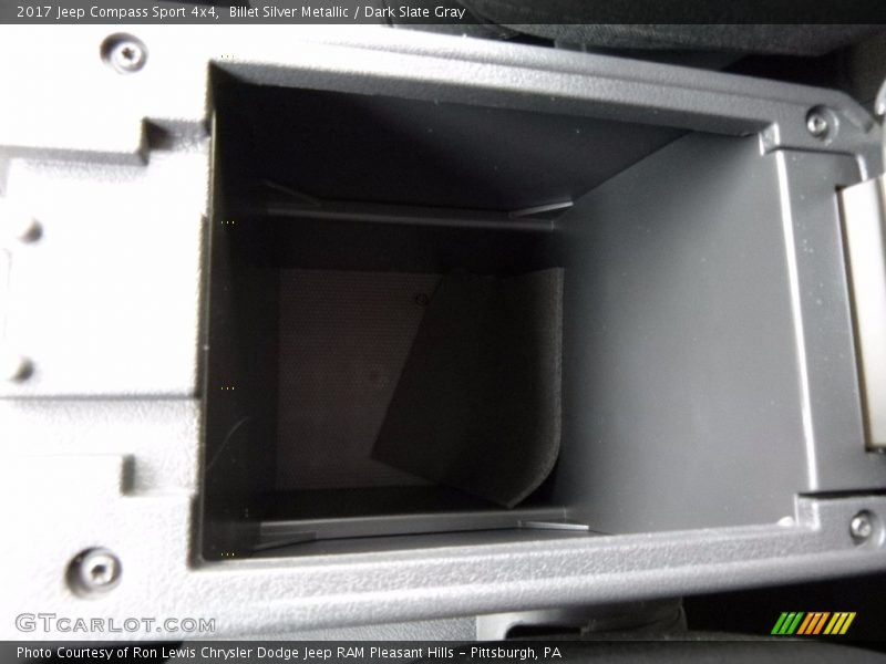 Billet Silver Metallic / Dark Slate Gray 2017 Jeep Compass Sport 4x4