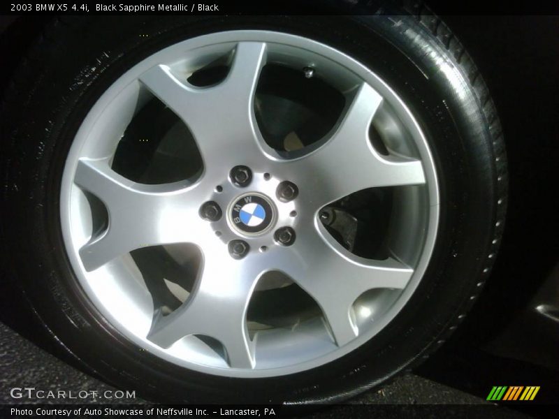 Black Sapphire Metallic / Black 2003 BMW X5 4.4i