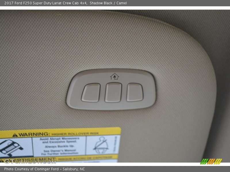 Shadow Black / Camel 2017 Ford F250 Super Duty Lariat Crew Cab 4x4