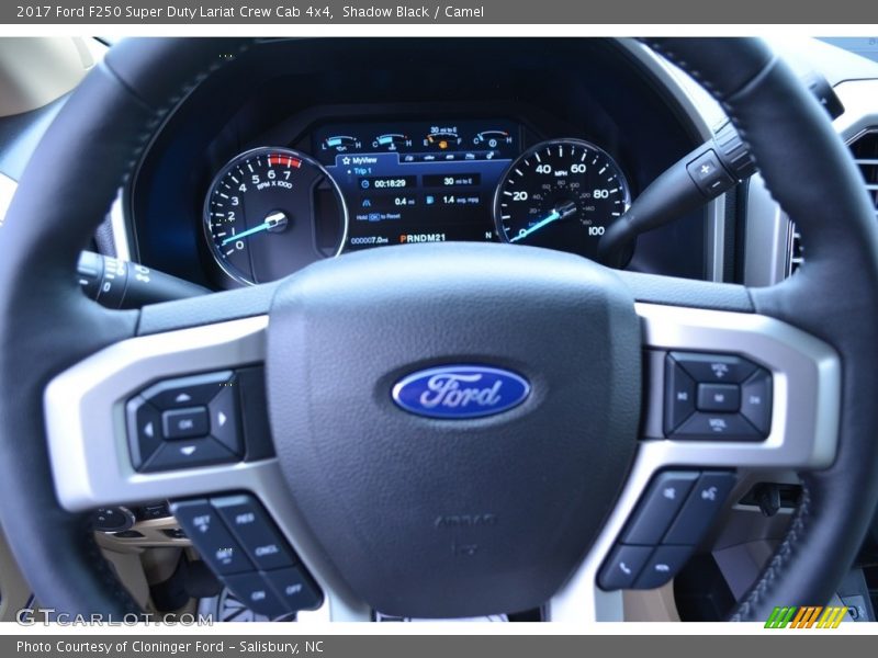  2017 F250 Super Duty Lariat Crew Cab 4x4 Steering Wheel