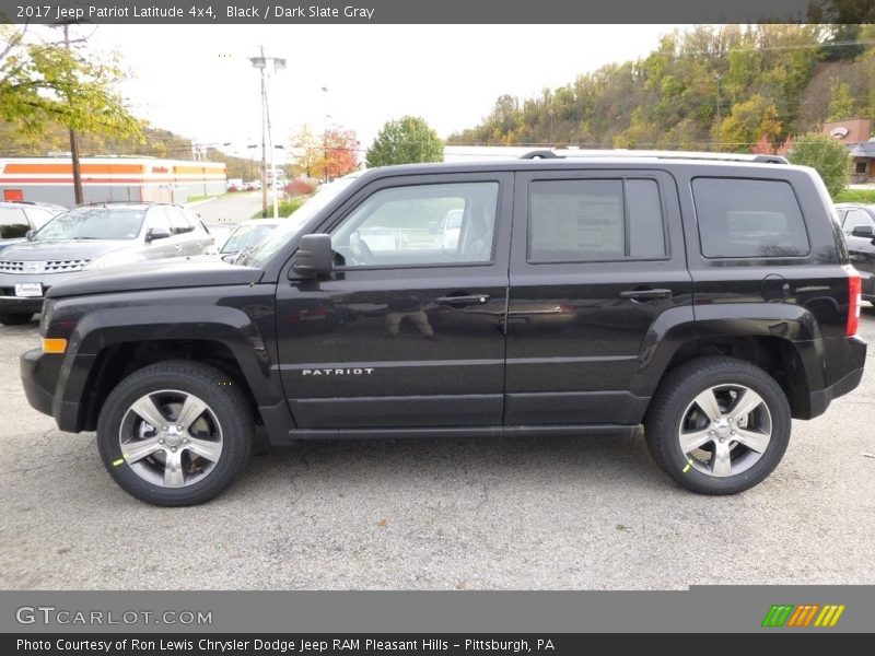 Black / Dark Slate Gray 2017 Jeep Patriot Latitude 4x4