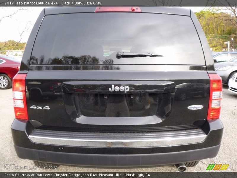 Black / Dark Slate Gray 2017 Jeep Patriot Latitude 4x4