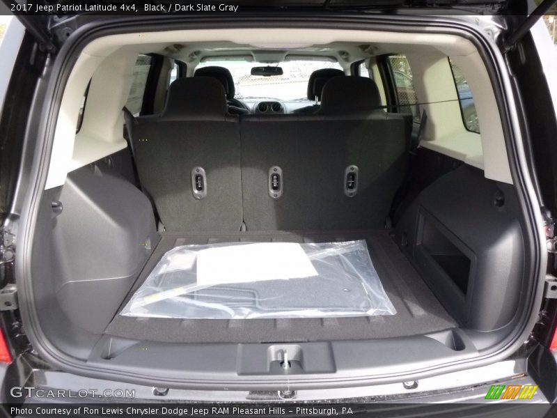 Black / Dark Slate Gray 2017 Jeep Patriot Latitude 4x4