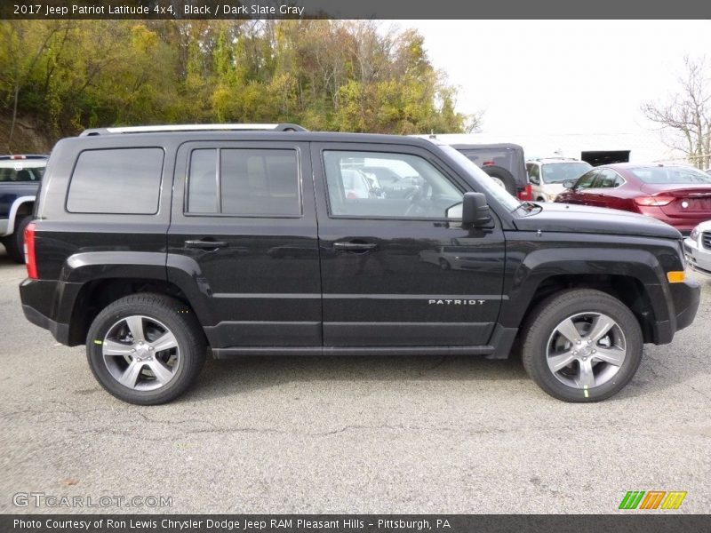 Black / Dark Slate Gray 2017 Jeep Patriot Latitude 4x4