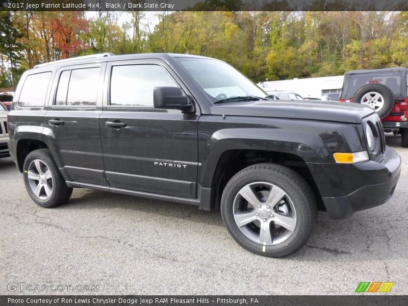 Black / Dark Slate Gray 2017 Jeep Patriot Latitude 4x4