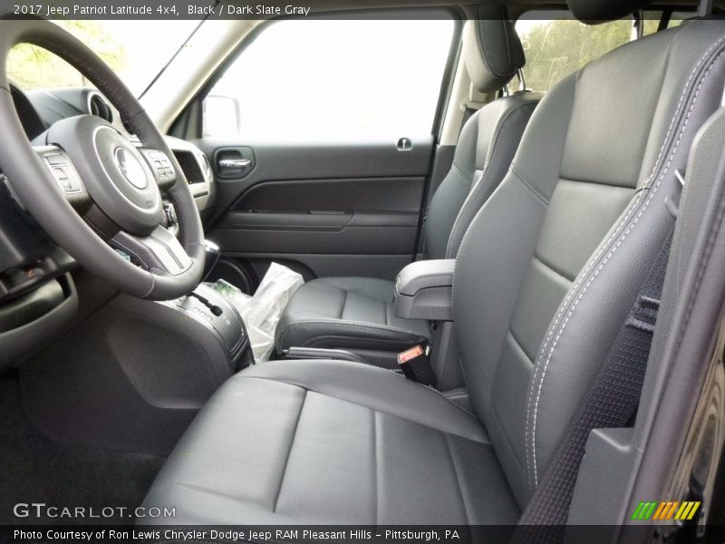 Black / Dark Slate Gray 2017 Jeep Patriot Latitude 4x4