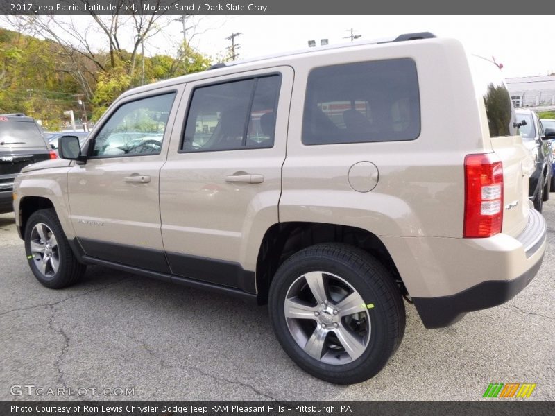 Mojave Sand / Dark Slate Gray 2017 Jeep Patriot Latitude 4x4