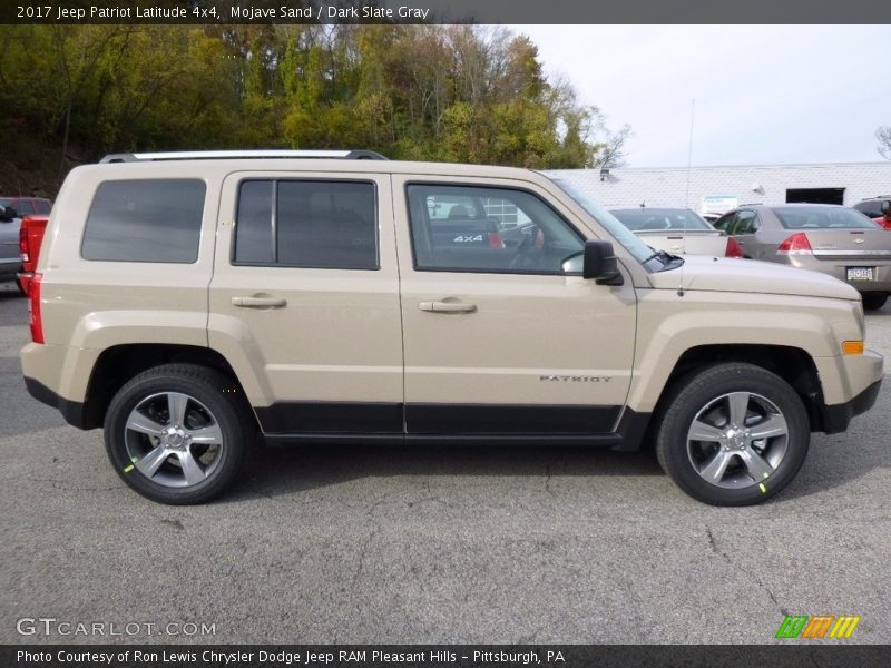 Mojave Sand / Dark Slate Gray 2017 Jeep Patriot Latitude 4x4
