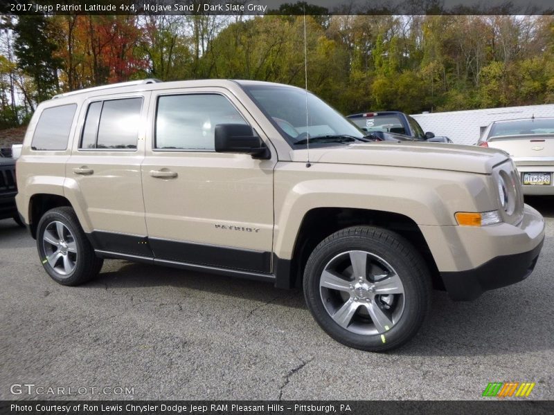 Mojave Sand / Dark Slate Gray 2017 Jeep Patriot Latitude 4x4