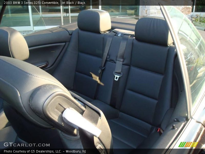 Jet Black / Black 2003 BMW 3 Series 325i Convertible