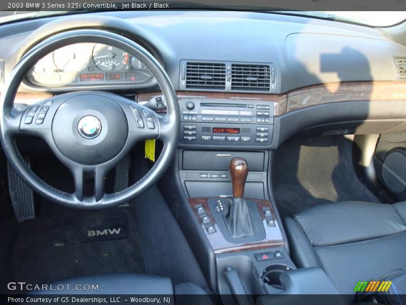 Jet Black / Black 2003 BMW 3 Series 325i Convertible