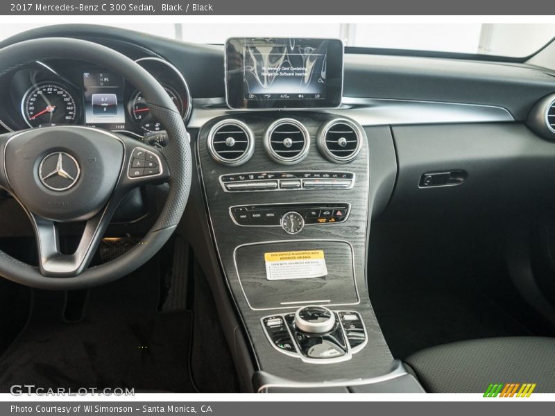 Black / Black 2017 Mercedes-Benz C 300 Sedan