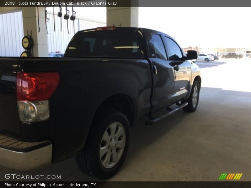 Black / Graphite Gray 2008 Toyota Tundra SR5 Double Cab