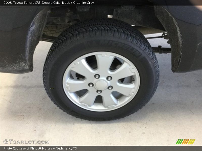 Black / Graphite Gray 2008 Toyota Tundra SR5 Double Cab