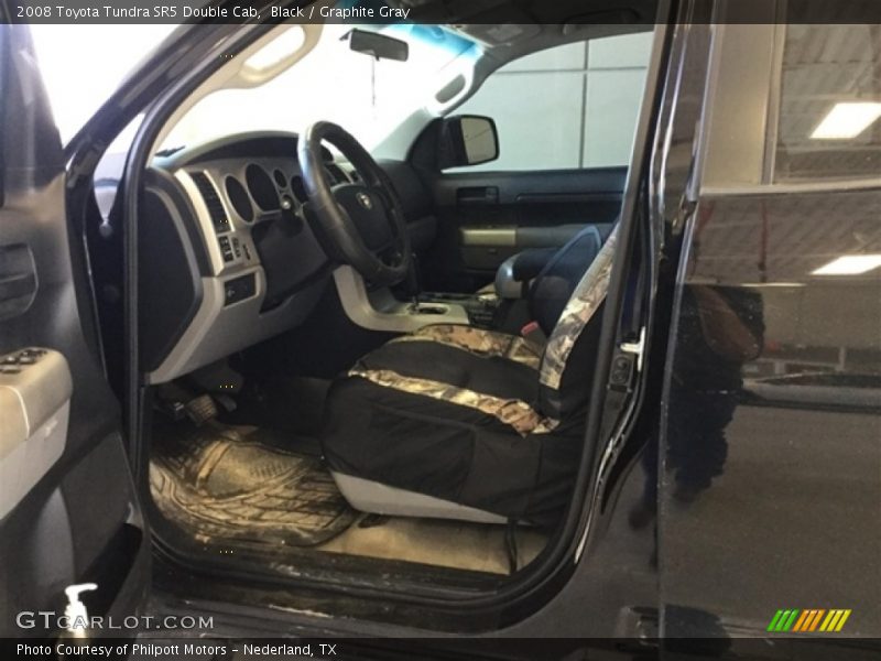 Black / Graphite Gray 2008 Toyota Tundra SR5 Double Cab