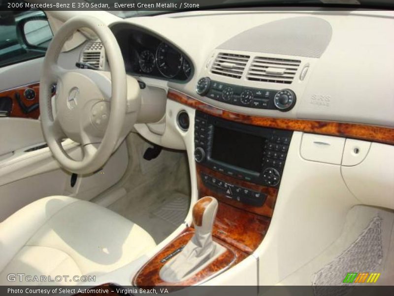Everest Green Metallic / Stone 2006 Mercedes-Benz E 350 Sedan