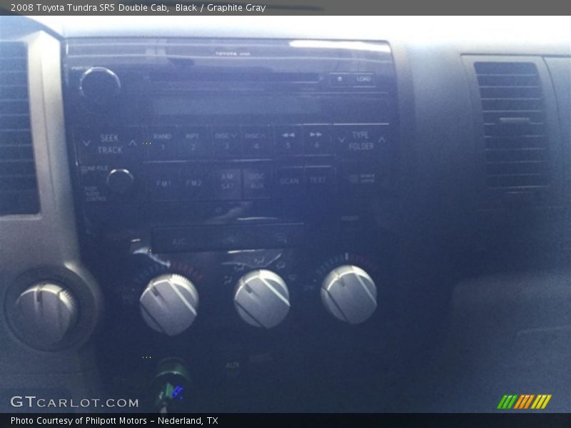 Black / Graphite Gray 2008 Toyota Tundra SR5 Double Cab