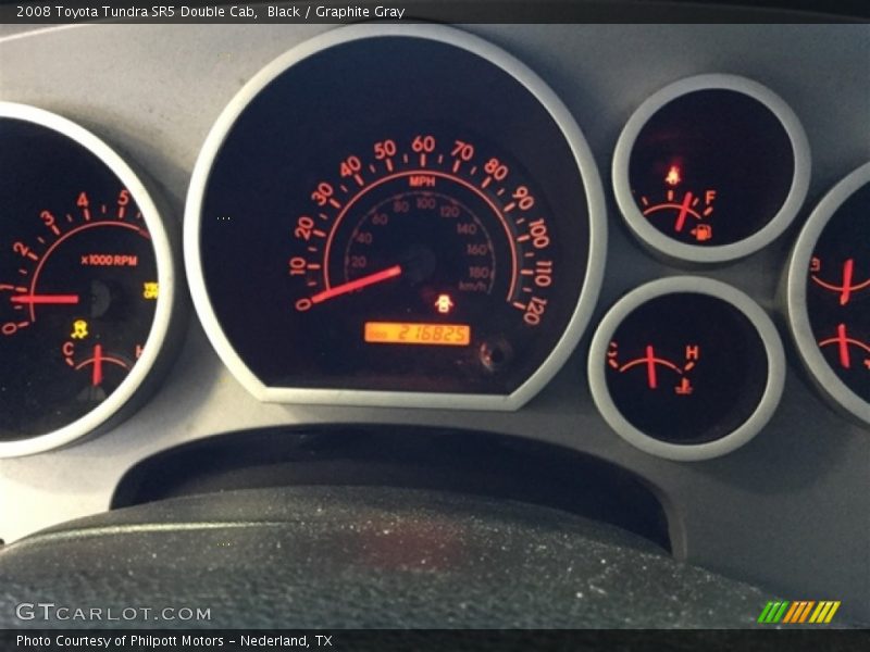 Black / Graphite Gray 2008 Toyota Tundra SR5 Double Cab