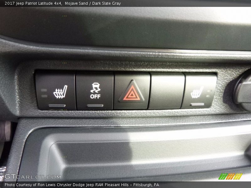 Mojave Sand / Dark Slate Gray 2017 Jeep Patriot Latitude 4x4