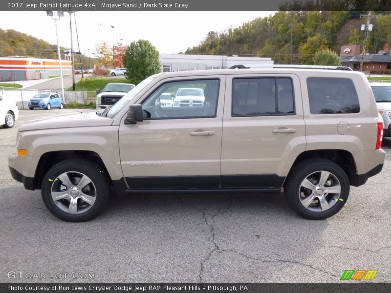 Mojave Sand / Dark Slate Gray 2017 Jeep Patriot Latitude 4x4