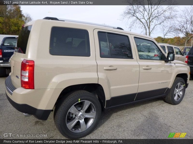Mojave Sand / Dark Slate Gray 2017 Jeep Patriot Latitude 4x4