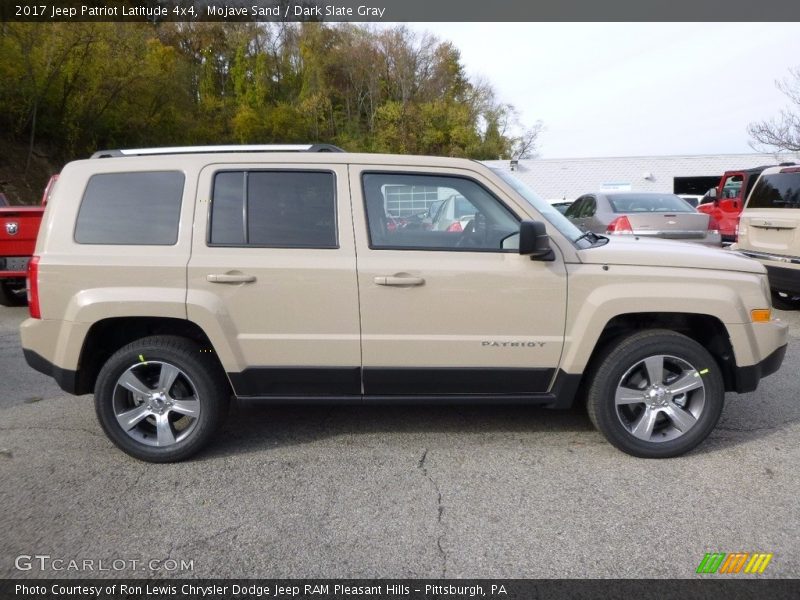 Mojave Sand / Dark Slate Gray 2017 Jeep Patriot Latitude 4x4