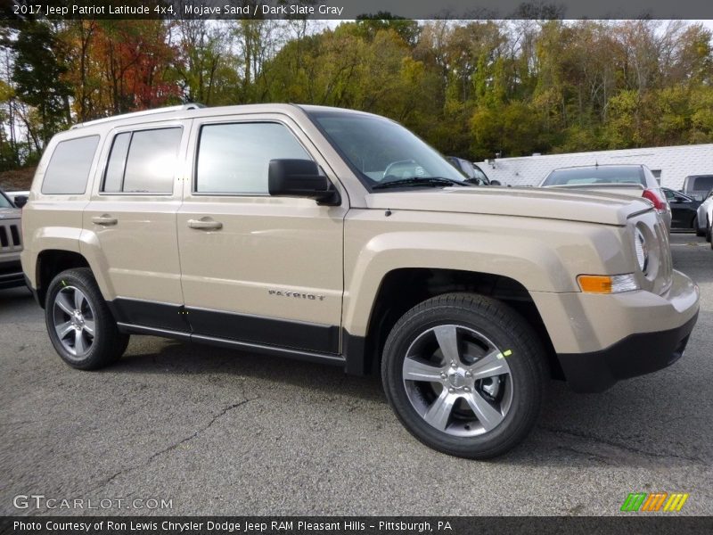 Mojave Sand / Dark Slate Gray 2017 Jeep Patriot Latitude 4x4