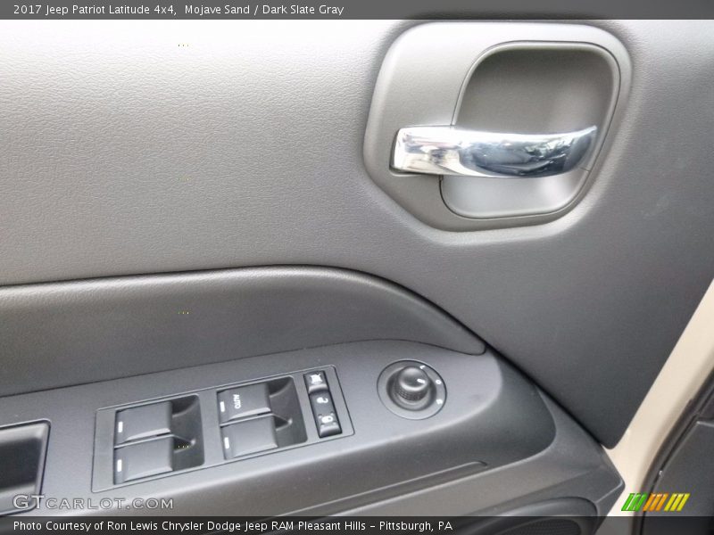 Mojave Sand / Dark Slate Gray 2017 Jeep Patriot Latitude 4x4
