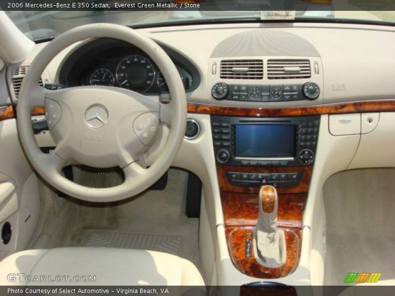 Everest Green Metallic / Stone 2006 Mercedes-Benz E 350 Sedan
