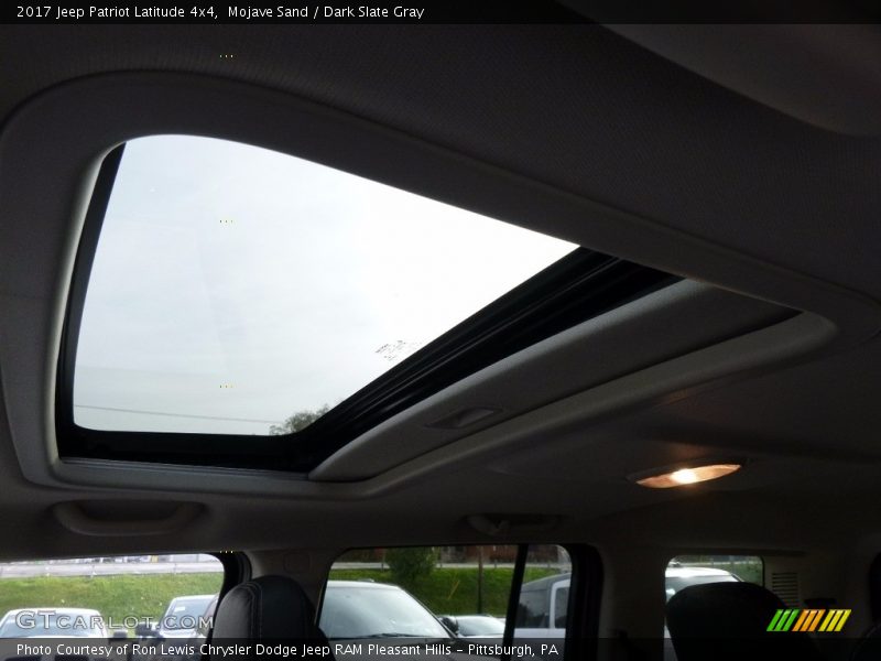Mojave Sand / Dark Slate Gray 2017 Jeep Patriot Latitude 4x4