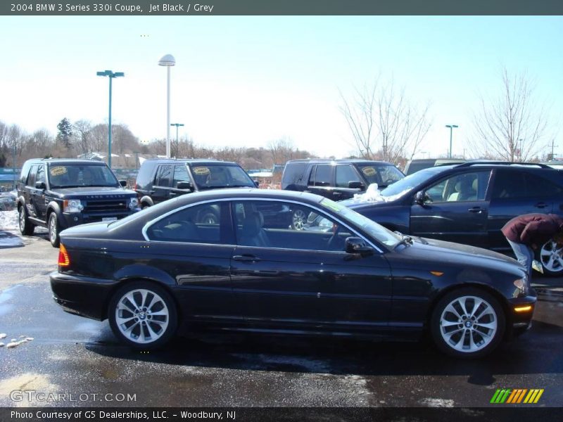 Jet Black / Grey 2004 BMW 3 Series 330i Coupe