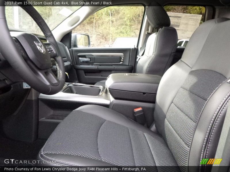  2017 1500 Sport Quad Cab 4x4 Black Interior