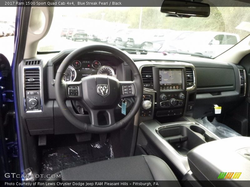 Black Interior - 2017 1500 Sport Quad Cab 4x4 
