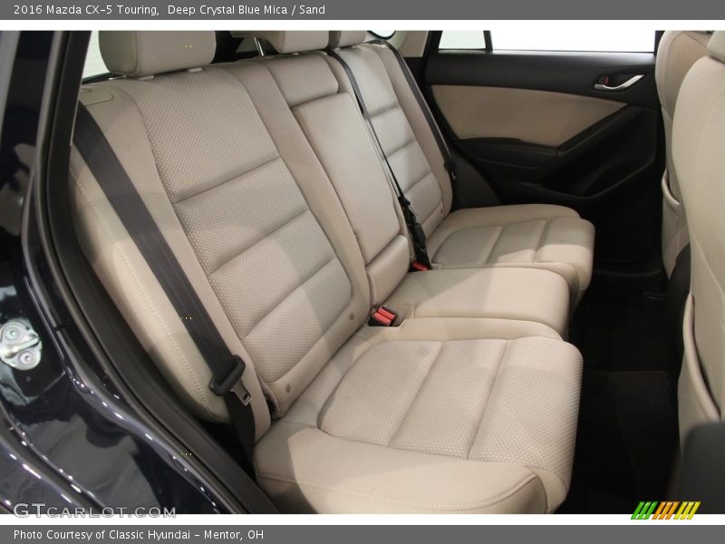 Deep Crystal Blue Mica / Sand 2016 Mazda CX-5 Touring