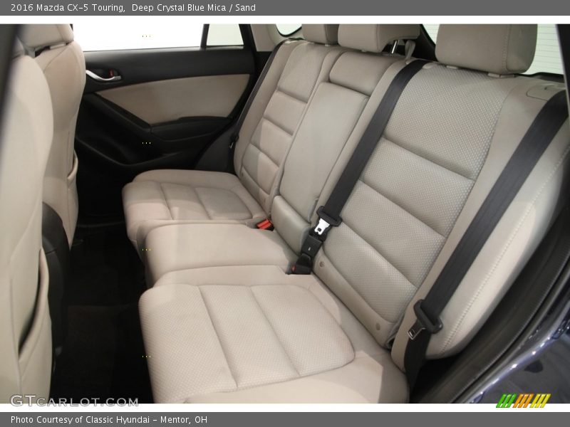 Deep Crystal Blue Mica / Sand 2016 Mazda CX-5 Touring