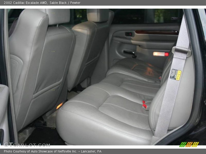 Sable Black / Pewter 2002 Cadillac Escalade AWD