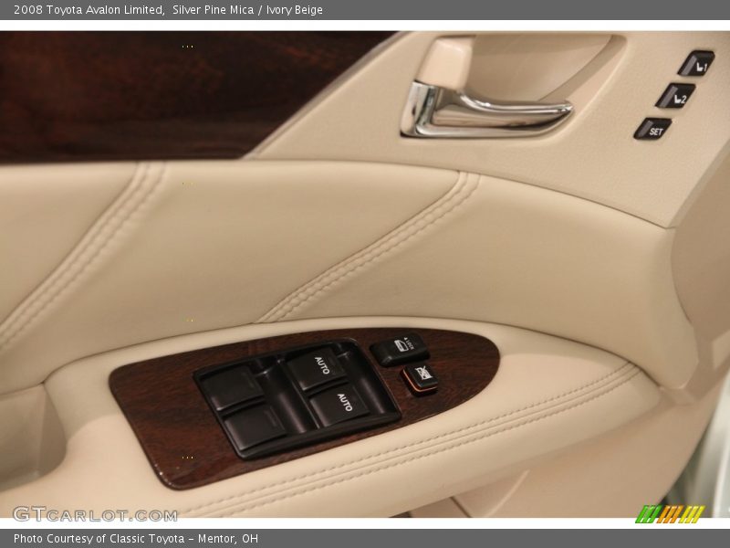 Silver Pine Mica / Ivory Beige 2008 Toyota Avalon Limited