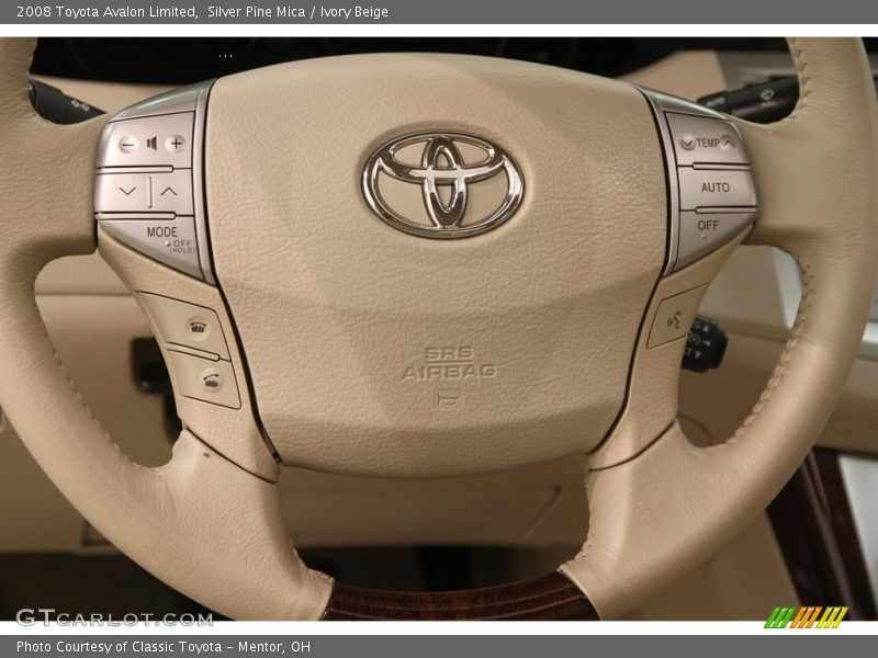 Silver Pine Mica / Ivory Beige 2008 Toyota Avalon Limited